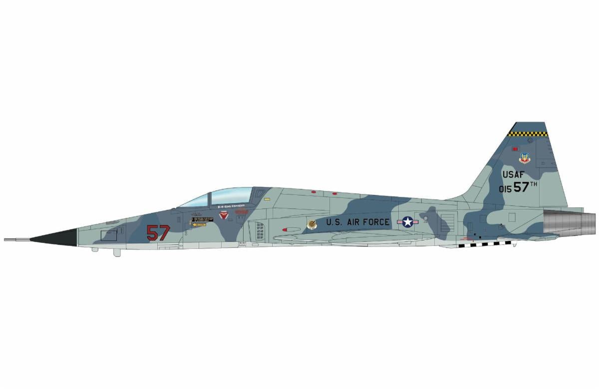 Pre-Order Hobby Master HA3388 1:72 F-5E "Aggressor" 74-1557, 57th FWW, 1980