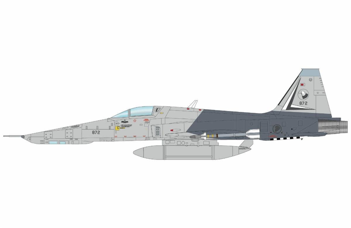 Pre - Order Hobby Master HA3389 1:72 RF - 5S Tiger Eye 872, 141 Sqn., RSAF, 2000s