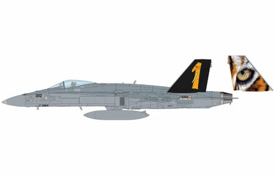 Pre - Order Hobby Master HA3596 1:72 F/A - 18C 'Swiss Tiger 2025' J - 5002, Swiss Air Force