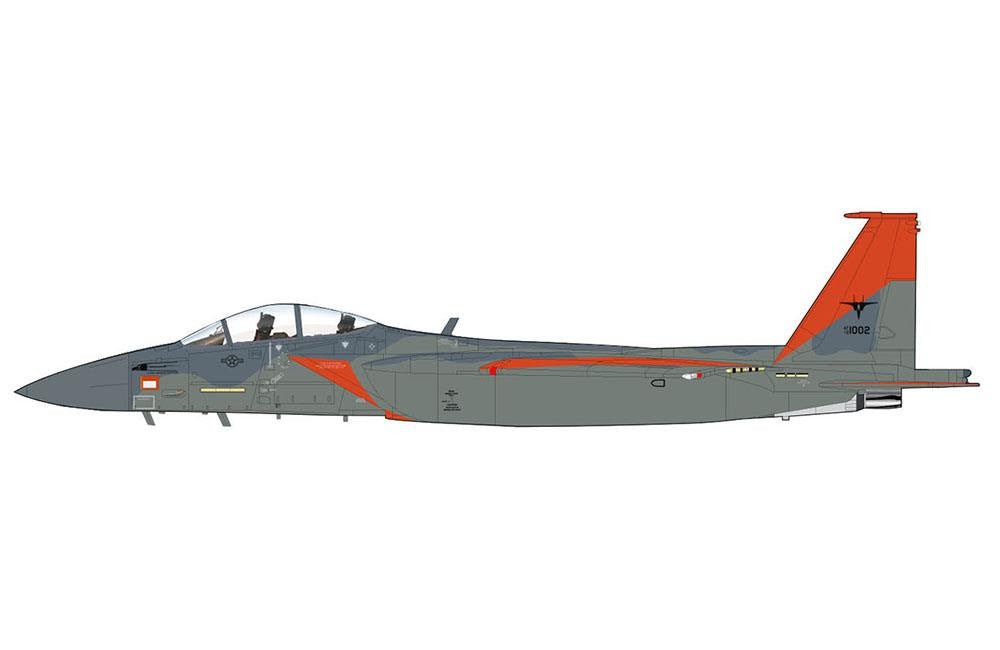 Pre Order Hobby Master HA4547 1:72 F - 15SA Advanced Eagle 12 - 1002, USAF "Test Markings", 2018 (with 12 x AIM - 120, 3 x fuel tank)