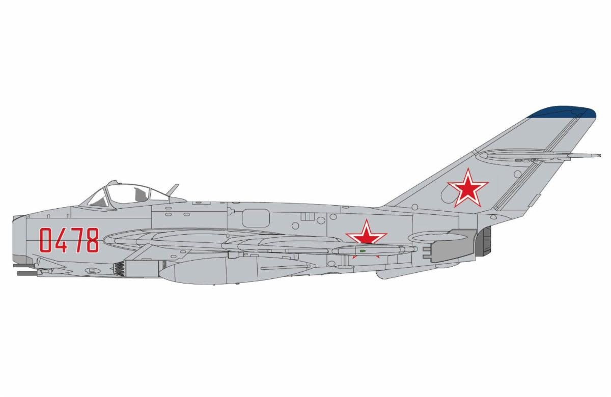 Pre - Order Hobby Master HA5915 1:72 MIG - 17F Fresco C 0478, Soviet Union Air Force (w/UB - 16 - 57)