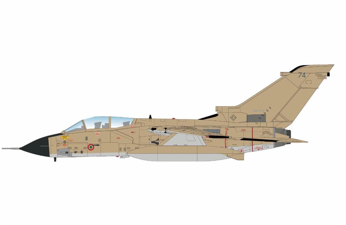 Pre - Order Hobby Master HA6730 1:72 Tornado IDS MM7074, Italian Air Force, Al Dhafra AB, 1991