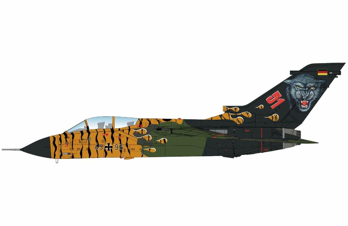 Pre-Order Hobby Master HA6734 1:72 Tornado IDS "Tiger Meet 2003" 43+96, AG-51, German Air Force, 2003
