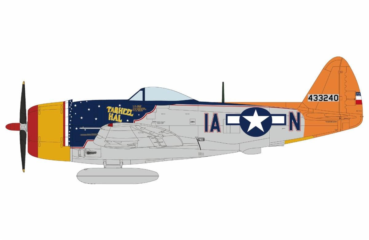Pre - Order Hobby Master HA8414 1:48 P - 47D Thunderbolt "Tarheel Hal" Lt. 'Ike' David, 366 FS, 358 FG, May, 1945