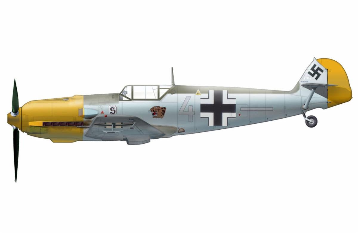 Hobby Master HA8730 1:48 BF 109E-3 