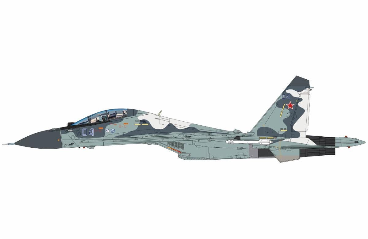 Pre - Order Hobby Master HA9514 1:72 Su - 30MKM "Prototype" Blue 04, Russia Air Force, MAKS 2007