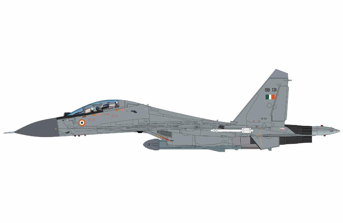 Pre - Order Hobby Master HA9515 1:72 Su - 30MKI "Iniochos 2025" SB 131, India Air Force (w/Brahmos missile)