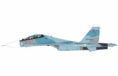 Pre - Order Hobby Master HA9516 1:72 Su - 30SM Red 28, Russian Air Force, Latakia