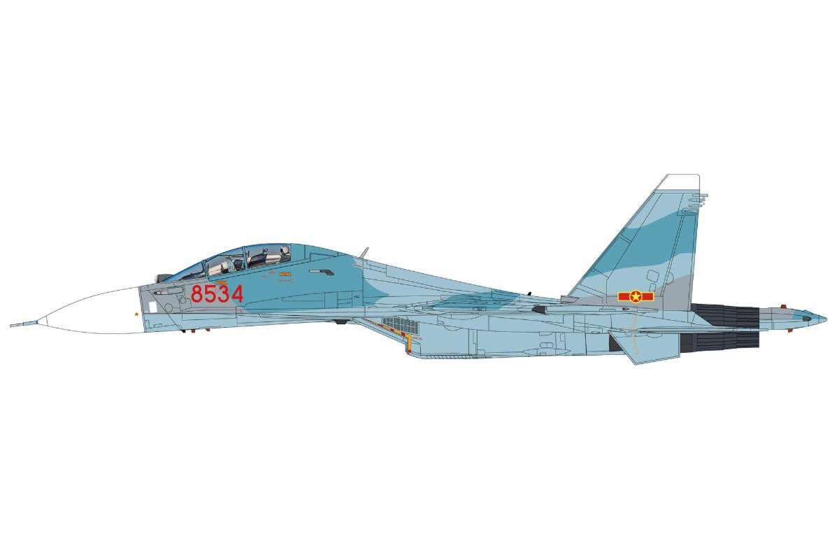 Hobby Master HA9555 1:72 Su-30Mk2V 8534, 370th Fighter Division – MTS ...