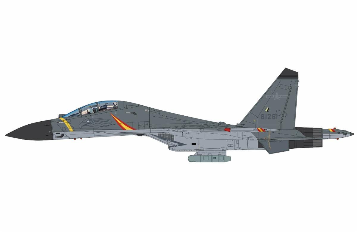 Pre - Order Hobby Master HA9556 1:72 J - 16 Flanker N 61281, 7th Air Brigade, Eastern Theatre Command, PLAAF