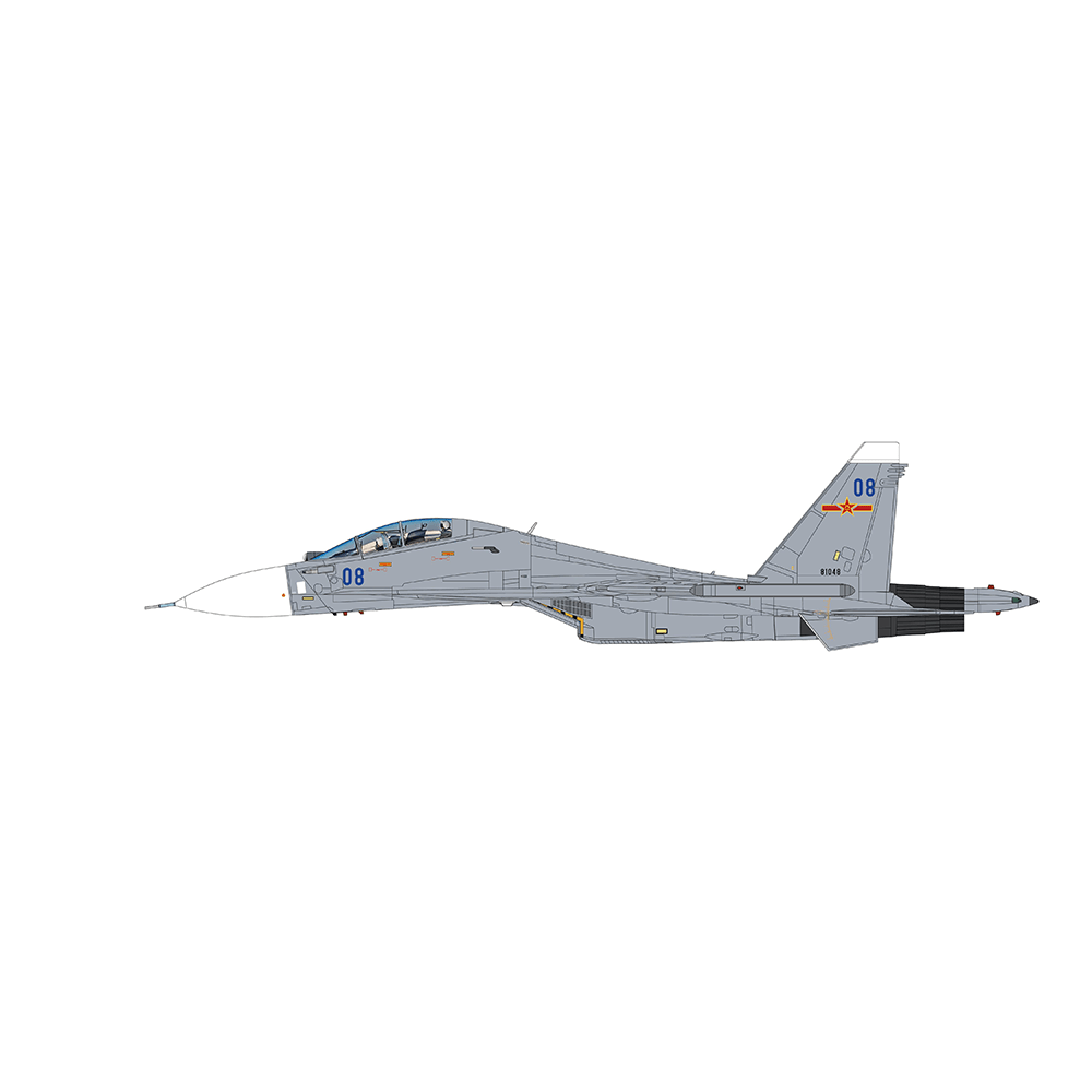 Pre - Order Hobby Master HA9558 1:72 Su - 30MK2 81048, PLA Naval Air Force, 2012 (w/2 x KH - 57MK missiles)