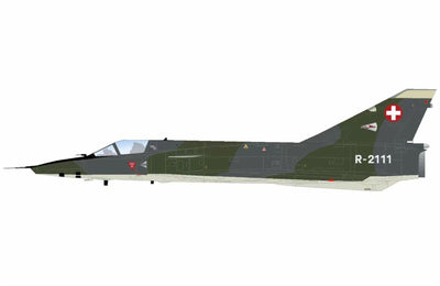 Pre - Order Hobby Master HA9583 1:72 Mirage IIIRS R - 2111, Staffel 10, Swiss Air Force, 2002