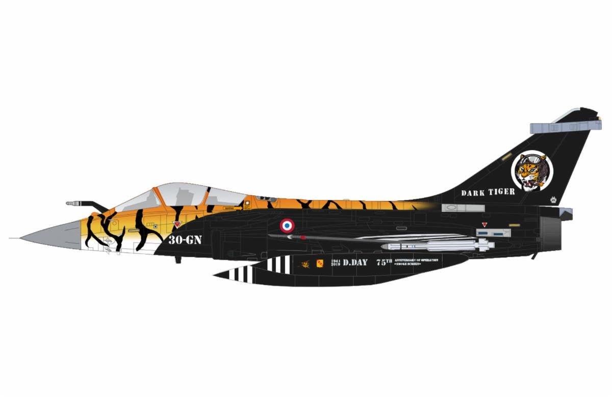 Pre - Order Hobby Master HA9619 1:72 Rafale C "Dark Tiger" EC3/30 "Lorriane", NATO Tiger Meet 2019