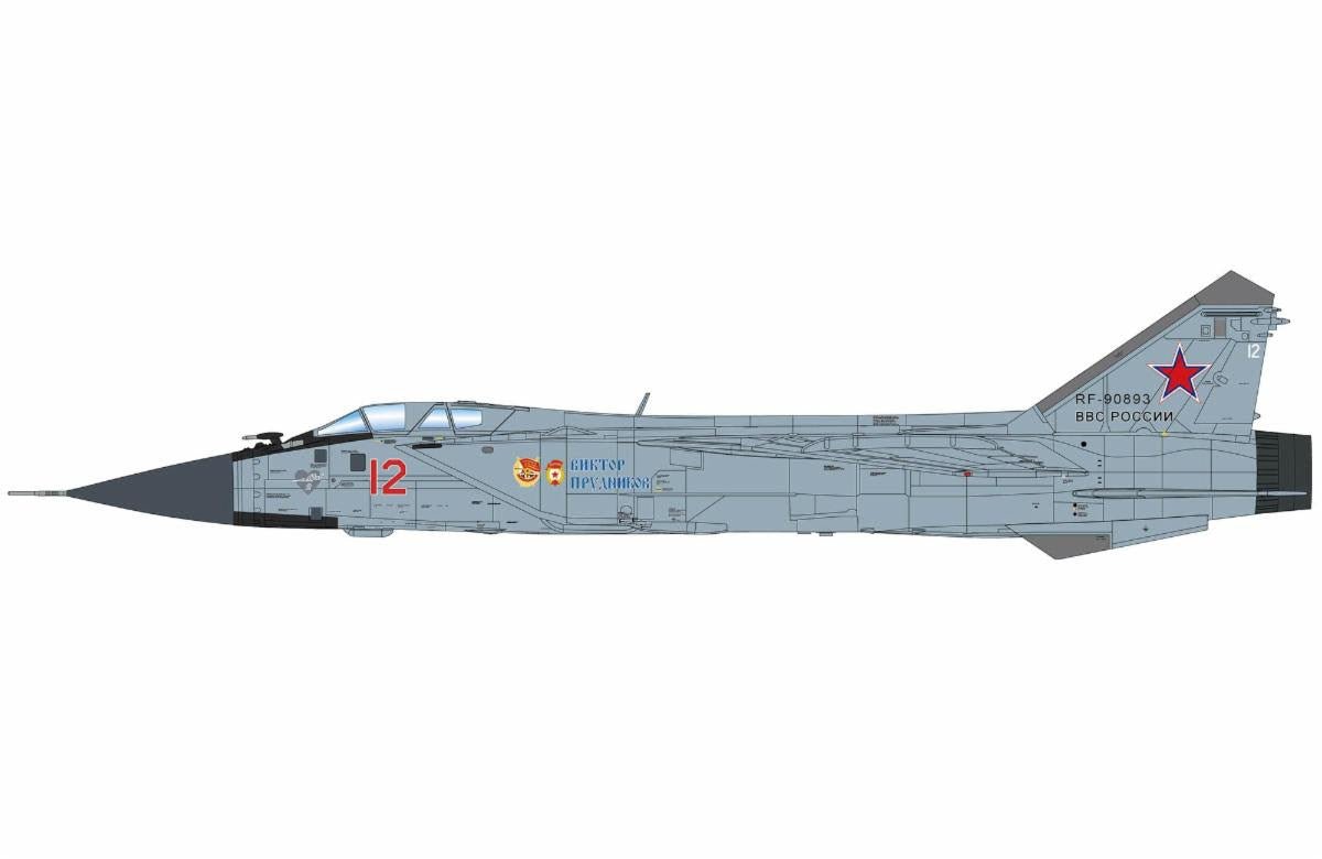 Pre - Order Hobby Master HA9707 1:72 MIG - 31BM "Viktor Prudnikov" Red 12, Russian Air Force, 2017
