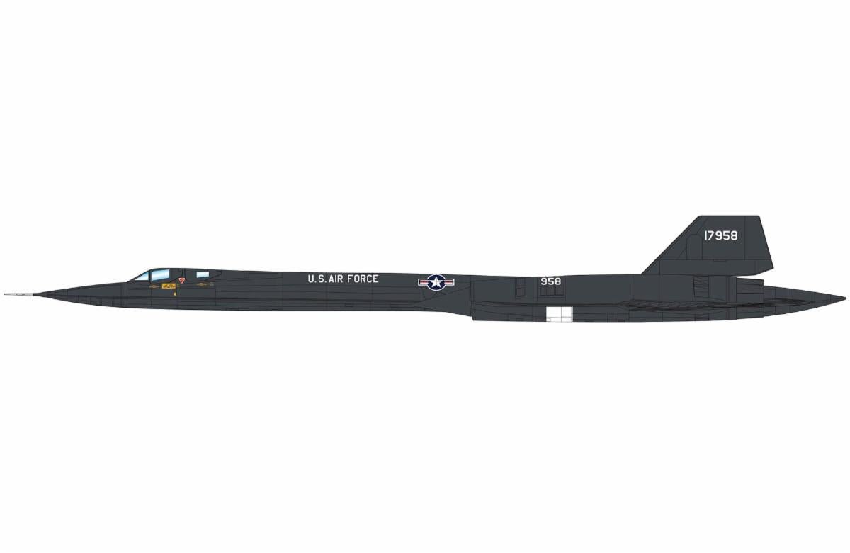 Pre-Order Hobby Master HC1301 1:72 SR-71A Blackbird 17958, USAF, Beale AFB, 28th July 1976 "World Absolute Speed Record Holder"