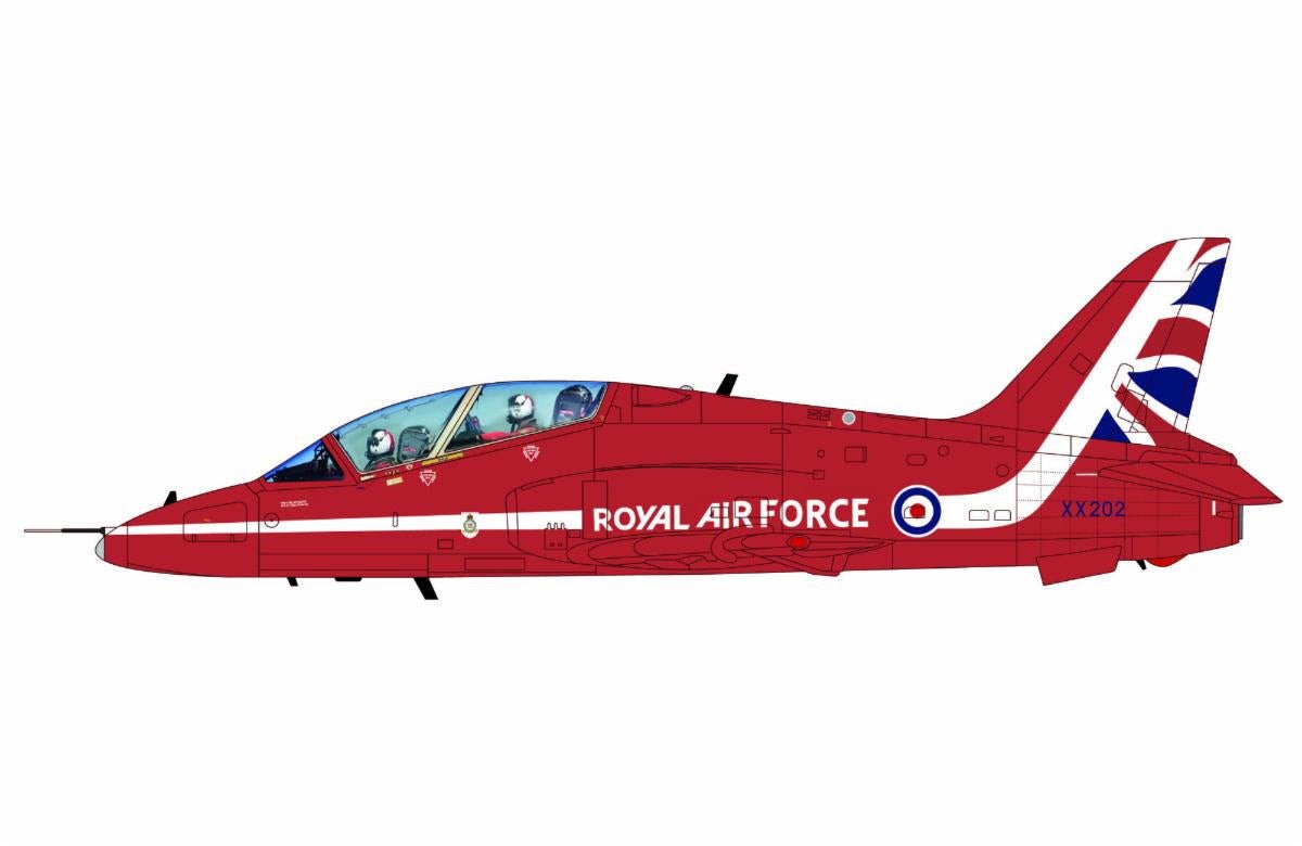 Hobby Master HU1004 1:48 RAF Hawk T.1A XX202, 