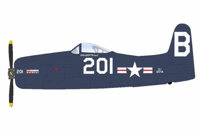 Pre - Order Hobby Master SM1014 1:72 F8F - 2P "Bearcats" 121714, USN, Duxford 2014 (restored plane)