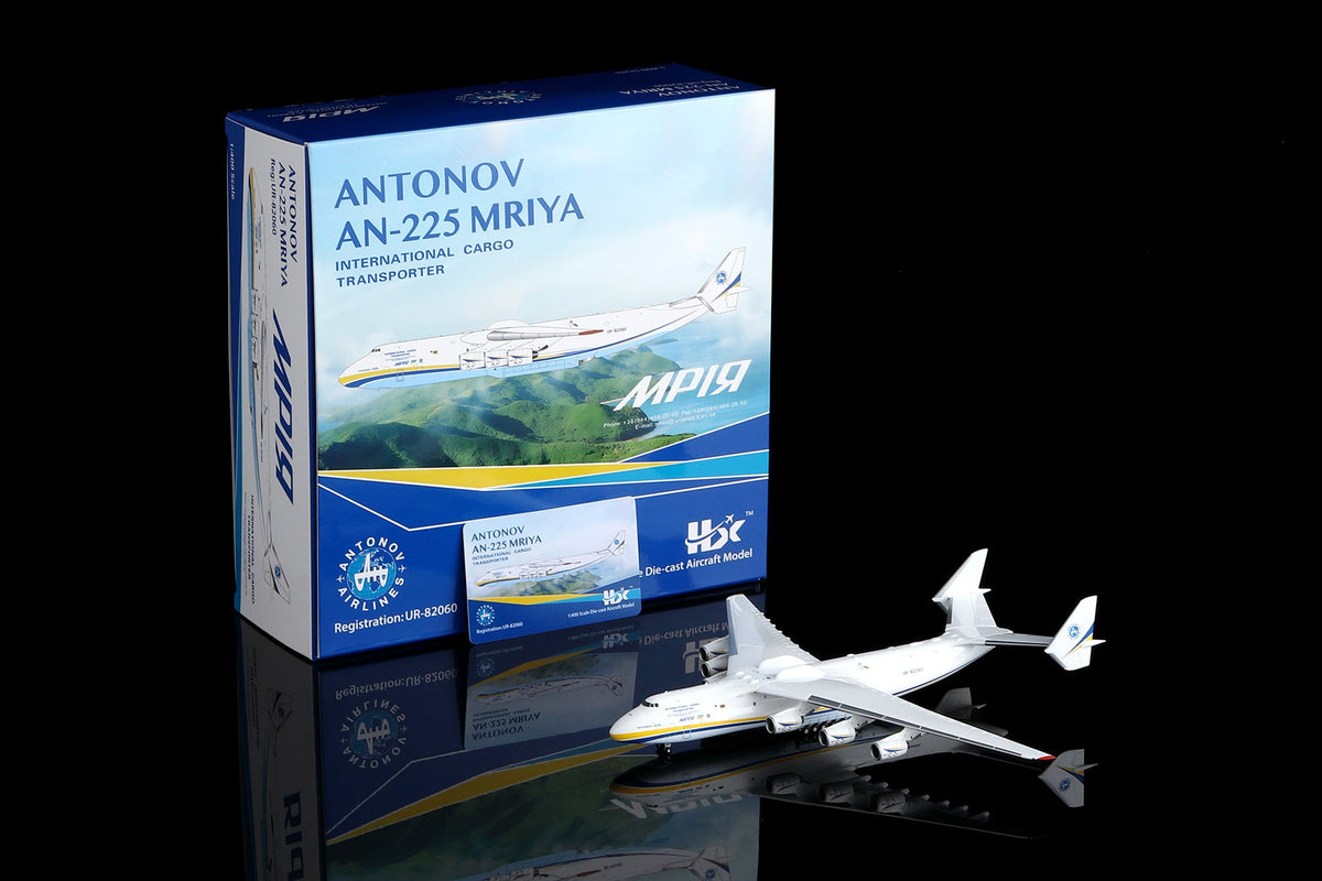 Pre-Order HX Models An22504 1:400 Antonov Airlines AN-225 Mriya UR-82060