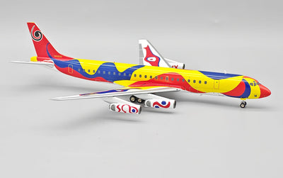 Pre - Order Inflight IF862BN1124 1:200 Braniff International Airways DC - 8 - 62 CALDER N1805