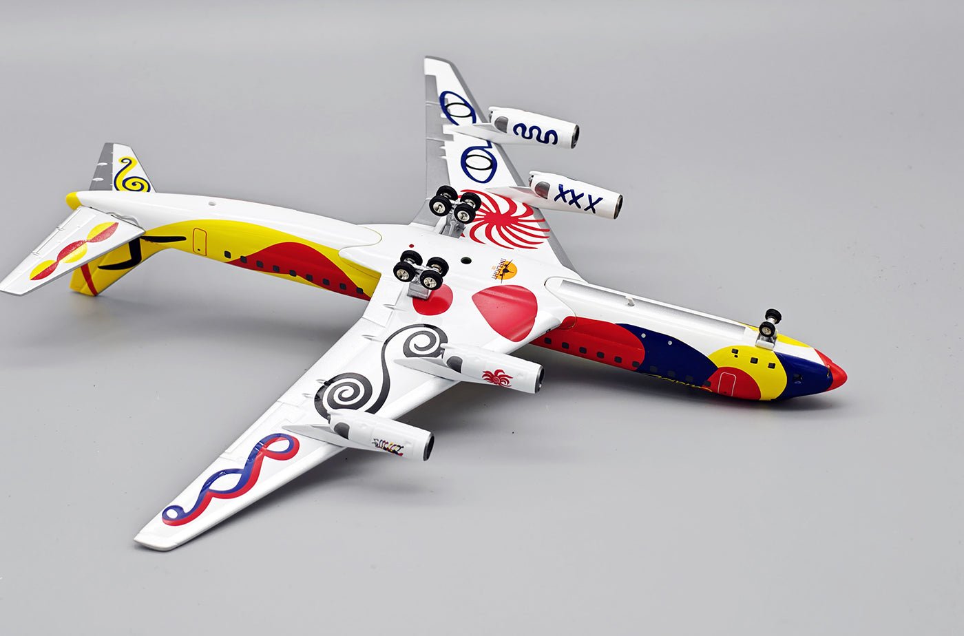 Pre - Order Inflight IF862BN1124 1:200 Braniff International Airways DC - 8 - 62 CALDER N1805