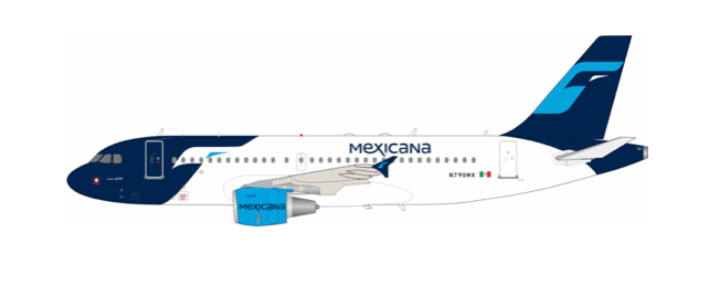 Pre - Order InFlight200 319 - 790 1:200 Mexicana Airbus A319 - 112