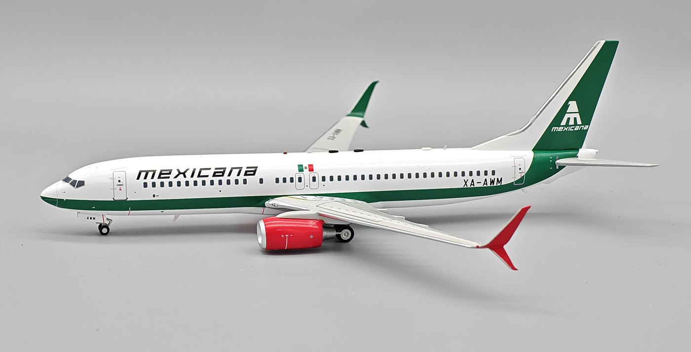Pre - Order InFlight200 738 - AWM 1:200 Mexicana Boeing 737 - 8ZY XA - AWM