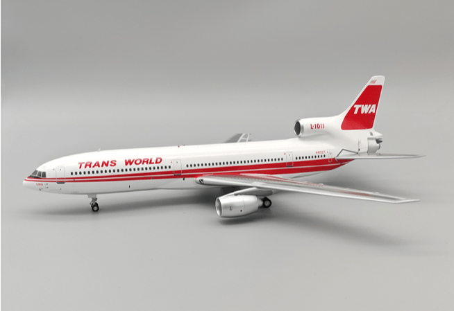 Pre - Order InFlight200 IF1011TW0824 1:200 Trans World Airlines - TWA Lockheed L - 1011 N81027 Bold Titles