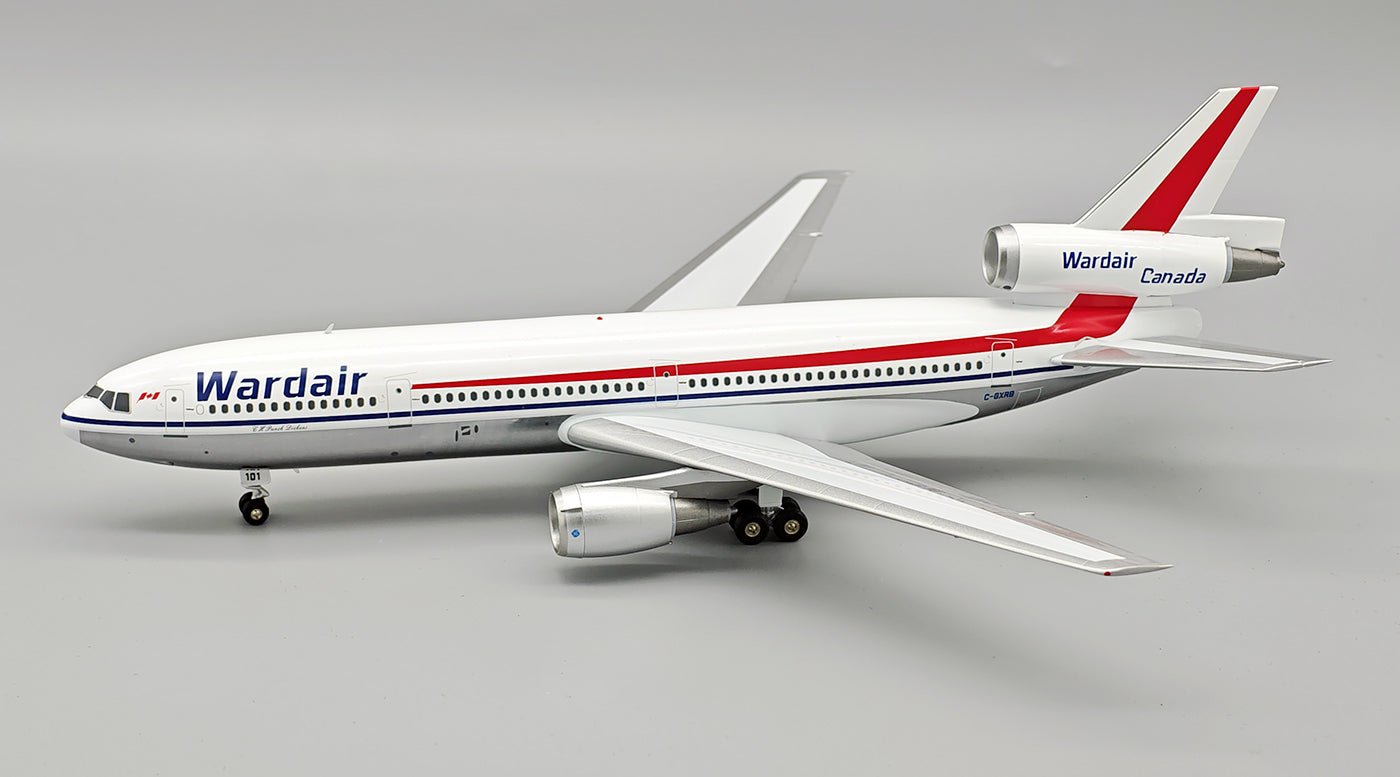 Pre - Order InFlight200 IF103WD0825P 1:200 Wardair Canada McDonnell Douglas DC - 10 - 30 C - GXRB Polished