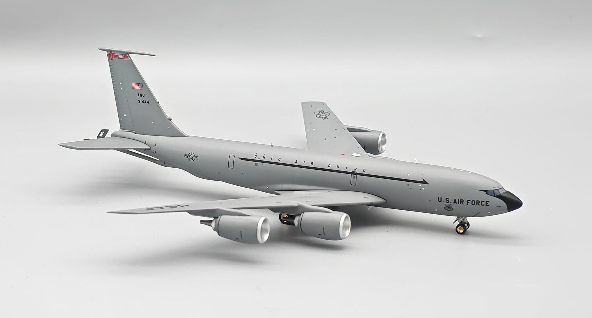 Pre - Order InFlight200 IF135USAF444 1:200 Boeing KC - 135R Stratotanker Ohio ANG 121st ARW (717 - 148) 59 - 1444 “Battle Scarred Edition”