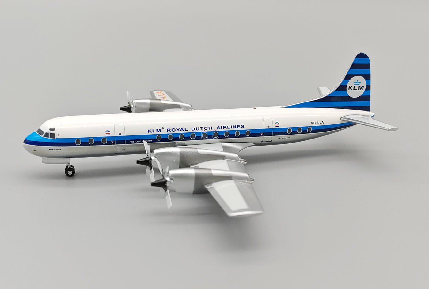 Pre - Order InFlight200 IF188KL0824P 1:200 KLM - Royal Dutch Airlines Lockheed L - 188C Electra PH - LLA Polished