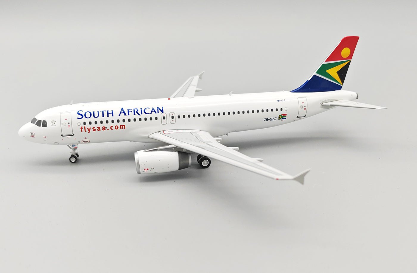 Pre - Order InFlight200 IF320SA0525 1:200 South African Airways Airbus A320 - 232 ZS - SZC