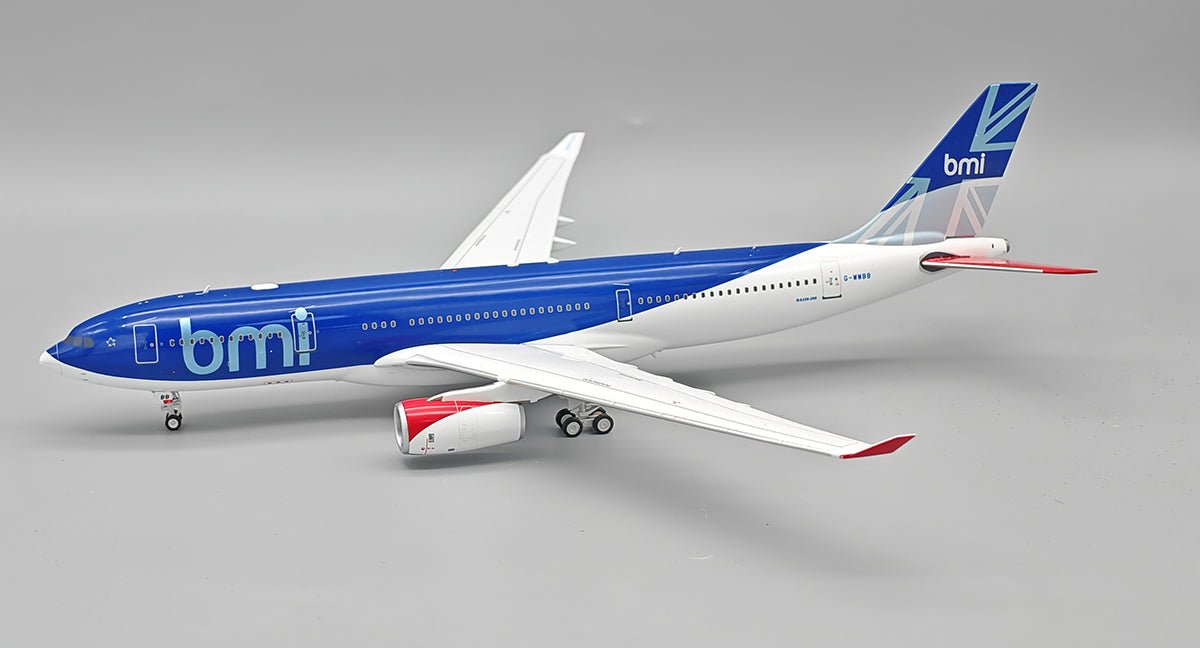 Pre - Order InFlight200 IF332BM1225 1:200 BMI British Midland Airbus A330 - 243 G - WWBB
