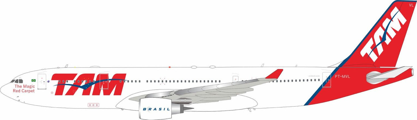 Pre-Order InFlight200 IF332TAM0526 1:200 TAM Airbus A330-203 PT-MVL
