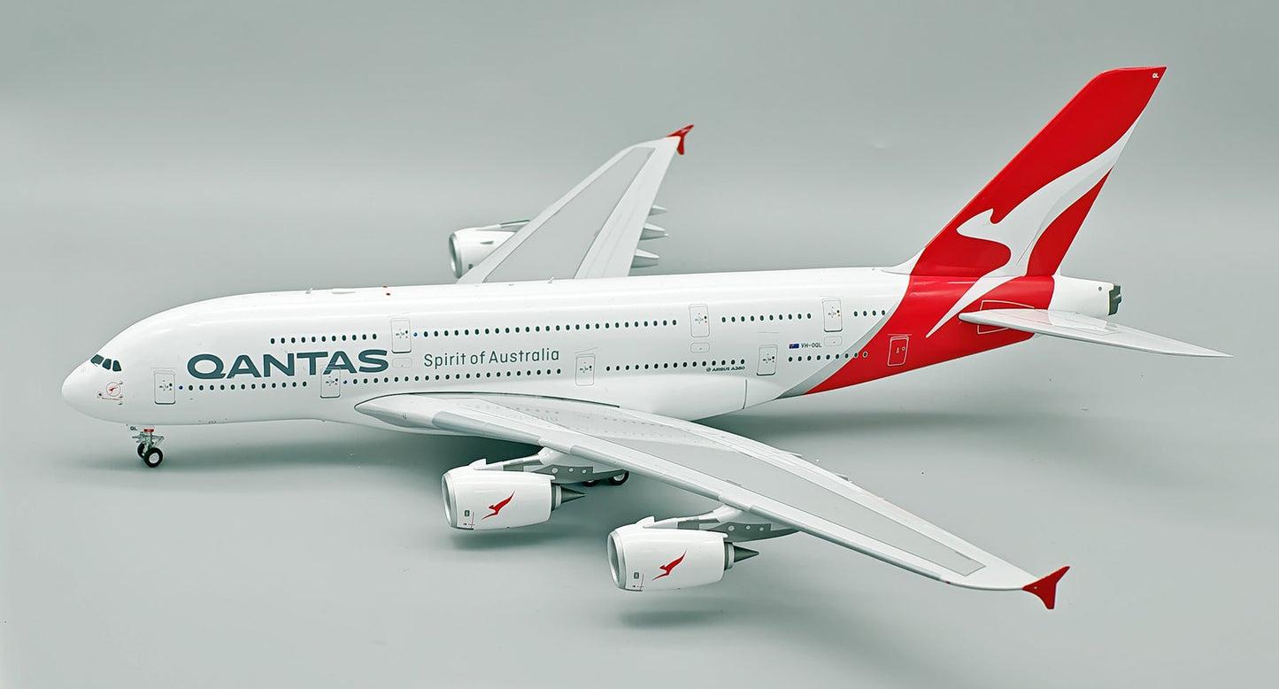 Pre - Order InFlight200 IF380QF1125 1:200 Qantas Airbus A380 - 842 VH - OQL