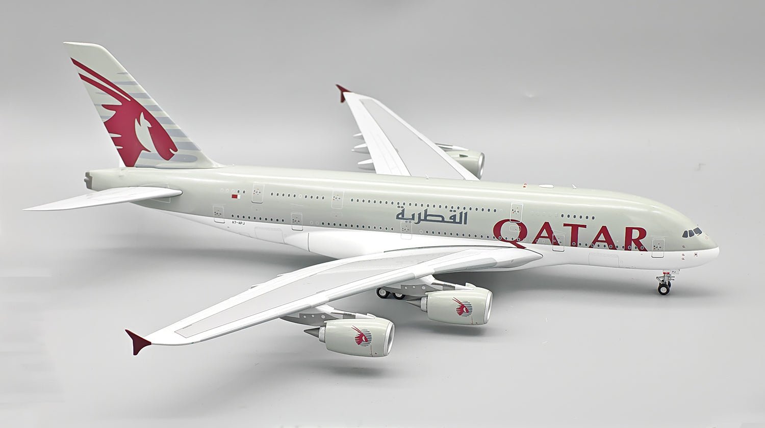 Pre - Order InFlight200 IF380QT1025 1:200 Qatar Airways Airbus A380 - 861 A7 - APJ
