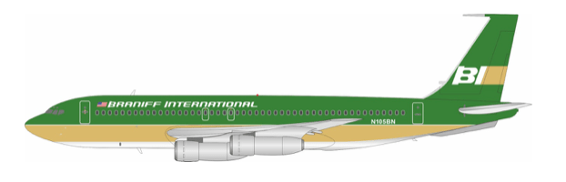 InFlight200 IF701BN0624 1:200 BRANIFF Boeing 707-100 – MTS Aviation Models