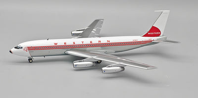 Pre - Order InFlight200 IF701WA0724P 1:200 Western Airlines Boeing 707 - 139 N74614