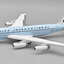 Pre - Order InFlight200 IF702BN0825 1:200 Braniff International Boeing 707 - 227 Super Jet N7072 – Light Sky Blue