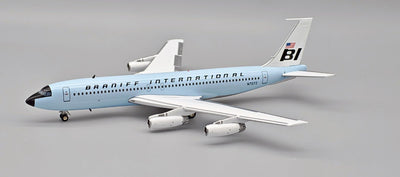 Pre - Order InFlight200 IF702BN0825 1:200 Braniff International Boeing 707 - 227 Super Jet N7072 – Light Sky Blue