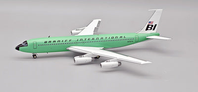 Pre - Order InFlight200 IF702BN1025 1:200 Braniff International Boeing 707 - 227 Super Jet N7074 – Turquoise