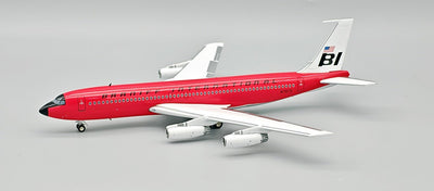 Pre - Order InFlight200 IF702BN1125 1:200 Braniff International Boeing 707 - 227 Super Jet N7075 - Red