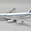 Pre - Order InFlight200 IF720UA1025P 1:200 United Airlines Boeing 720 - 022 N7227U Polished