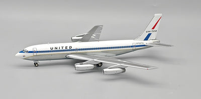Pre - Order InFlight200 IF720UA1025P 1:200 United Airlines Boeing 720 - 022 N7227U Polished