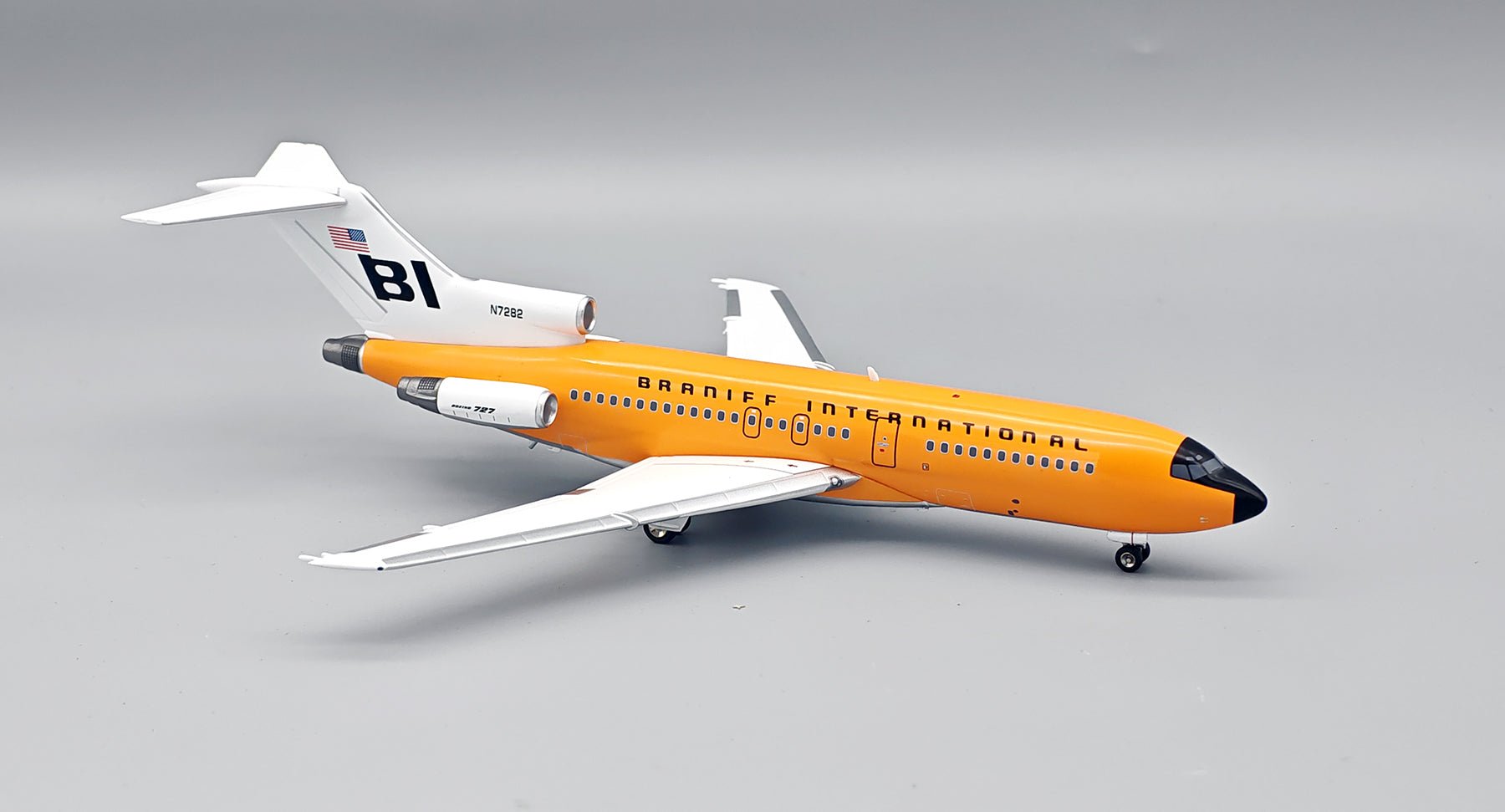 Pre-Order InFlight200 IF721BN0426 1:200 BRANIFF 727-162 N7282 – Orange