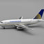 Pre - Order InFlight200 IF731CO1125 1:200 Continental Airlines Boeing 737 - 130 N77204
