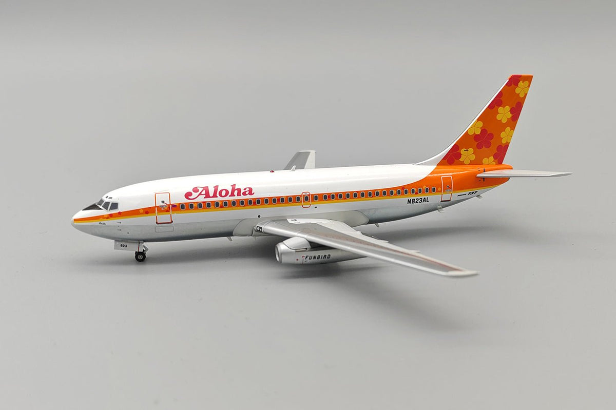 Pre - Order InFlight200 IF732AQ0924P 1:200 ALOHA AIRLINES 737 - 200 N823AL Polished