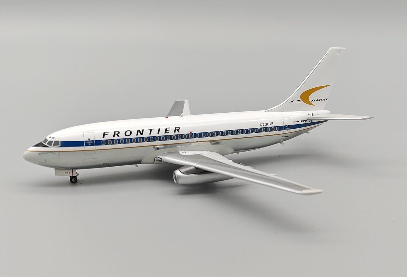 InFlight200 IF732F91024P 1:200 Frontier Airlines Boeing 737 - 2H4 N7381F Polished