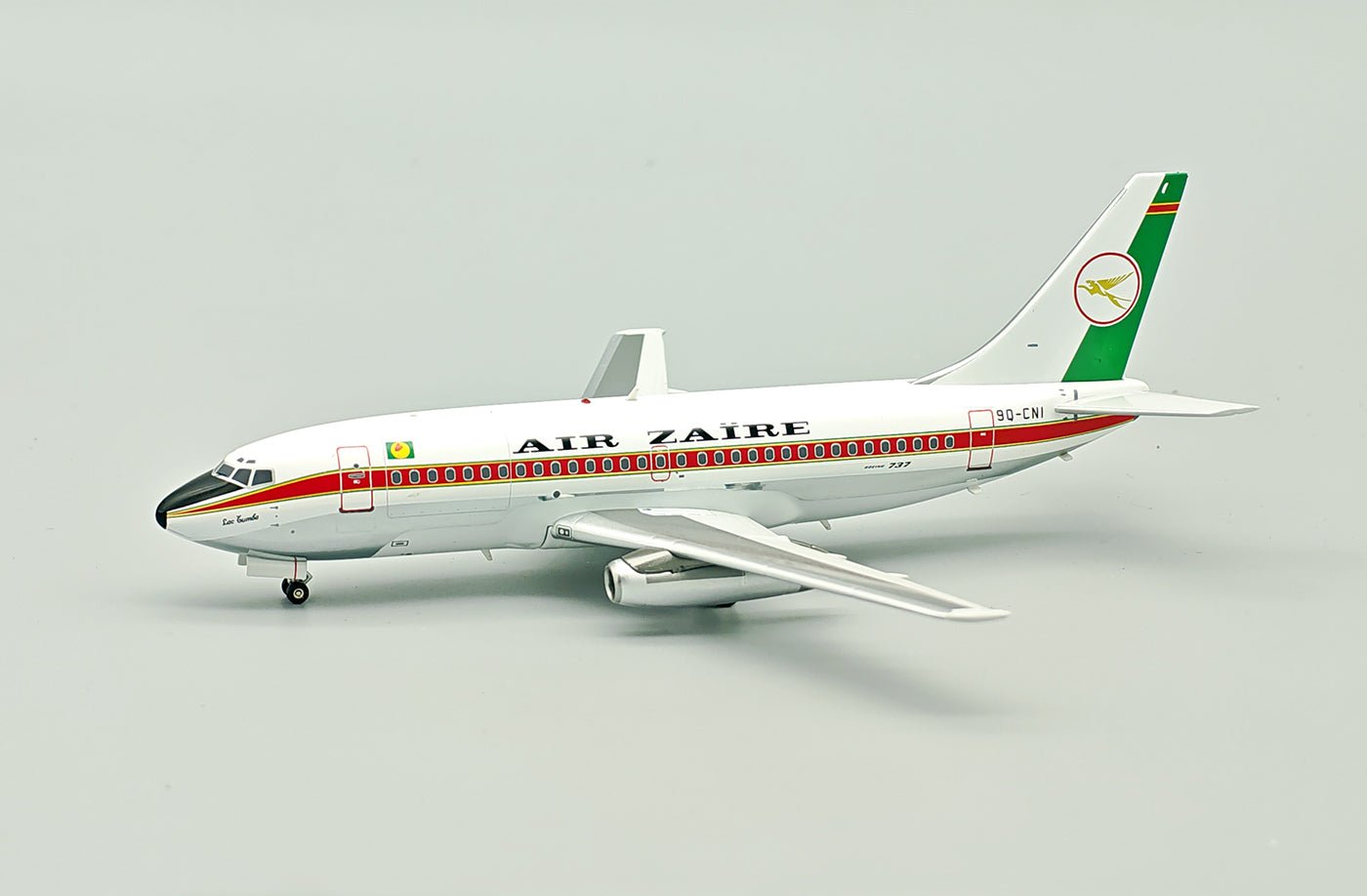 Pre - Order InFlight200 IF732QC1025P 1:200 Air Zaire Boeing 737 - 298C 9Q - CNI