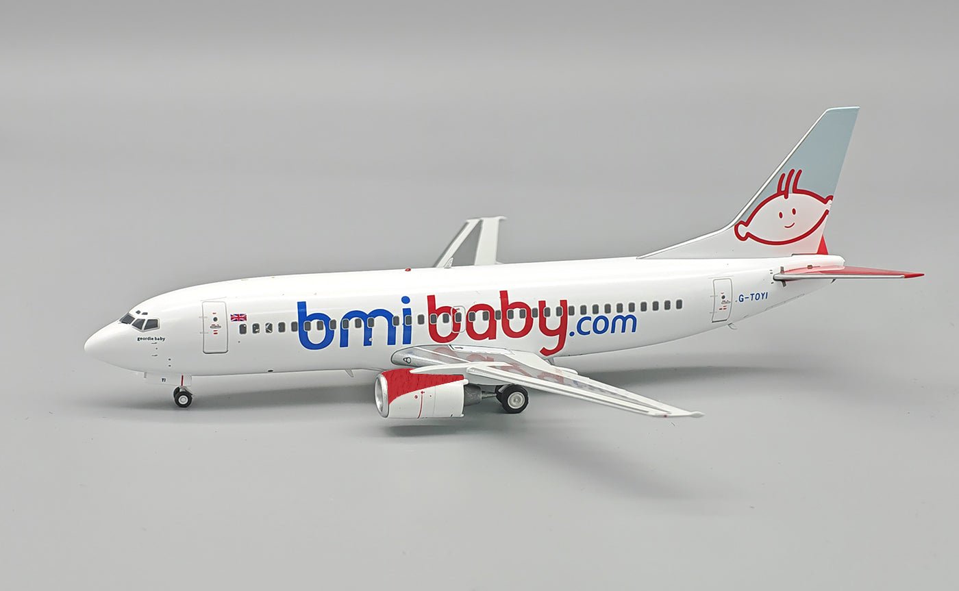 Pre - Order InFlight200 IF733WW0625 1:200 Bmibaby Boeing 737 - 3Q8 G - TOYI