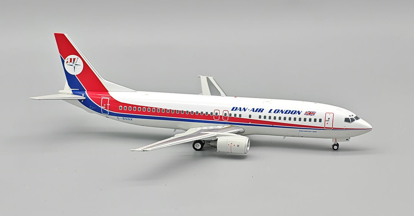 Pre - Order InFlight200 IF734DA0524 1:200 Dan - Air London Boeing 737 - 4Q8 G - BNNK